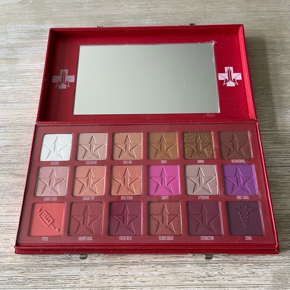 ❤️‍🔥 New Jeffree Star Blood Sugar Eyeshadow Palette - Picture 3 of 8